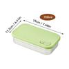 New Portable 304 Stainless Steel Lunch Box Travel Picnic Sealed Leak Proof Fruit Salad Bento Box For Student Adult