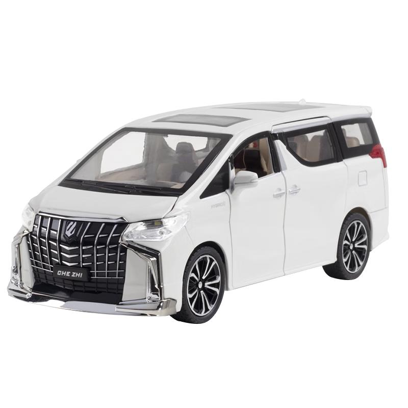 Литой металлический модельный автомобиль Toyota Alphard
