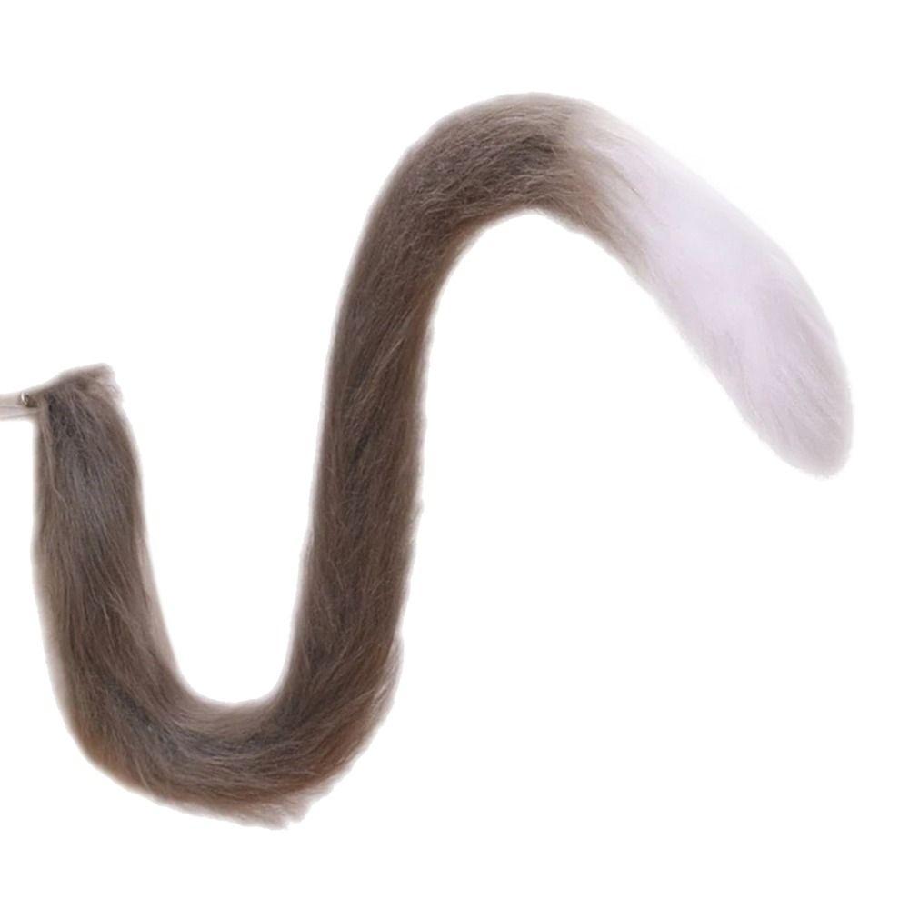 Plush Masquerade Tail Anime Costume Accessories Fun Long Long  Halloween