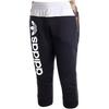Adidas Originals Casual Life Series Brand Logo Fashion Comfortable Soft Versatile Three-Quarter Casual Shorts Men Shorts Black AY8616