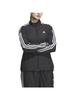 Adidas IEH75 Jersey Regular Fit Windbreaker Size Men's 3-Stripes Top, Jacket, Black/White (IK9860), J/M