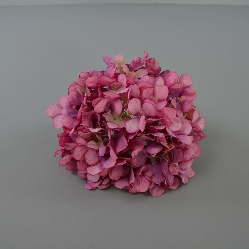 Artificial Flowers Wholesales Silk Large Size Party Decoration European Hydrangea Flowers Heads Artificial Flowers
