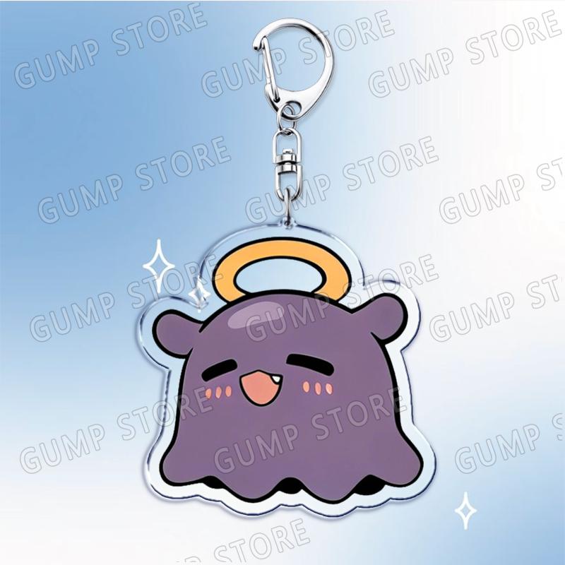 

Popular Game Cute Characters Keychain for Accessories Gaming Figures Keyring Key Chain Jewelry Fans Friends Gamer Gifts
