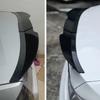 New Style Universal 3pcs Sedan Rear Trunk Tail Rear Spoiler Wing 117-127cm Adjustable DIY Refit Boot Wings Spoiler Car Accessory