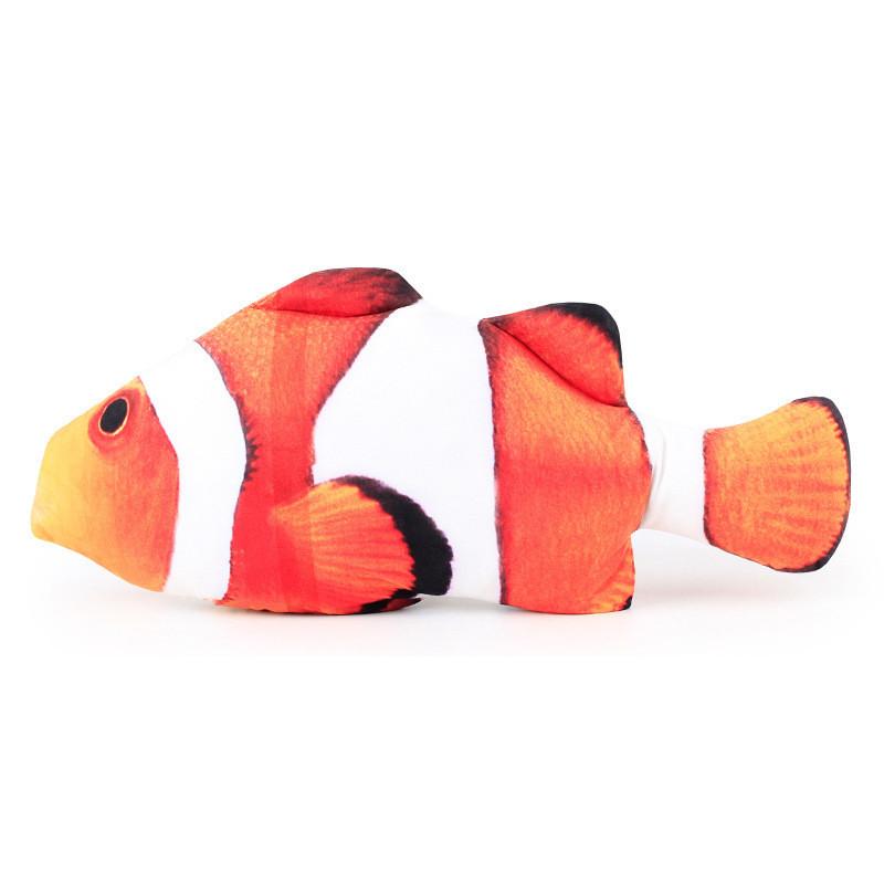 Popular Simulation Fish Cat Toy Wholesale Pet Plush Fish Toy For Cats With Soft Fur
