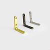 2Pcs 90 Degree Hinges 3cm, Mini Zinc Alloy Cabinet Hardware for Jewelry Box, Wooden Gift Box, DIY Crafts