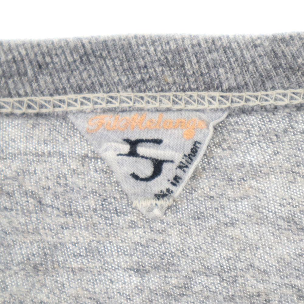 FilMelange Made In Japan 7 Minutes Sleeve Cut 5 Gray Men's Used