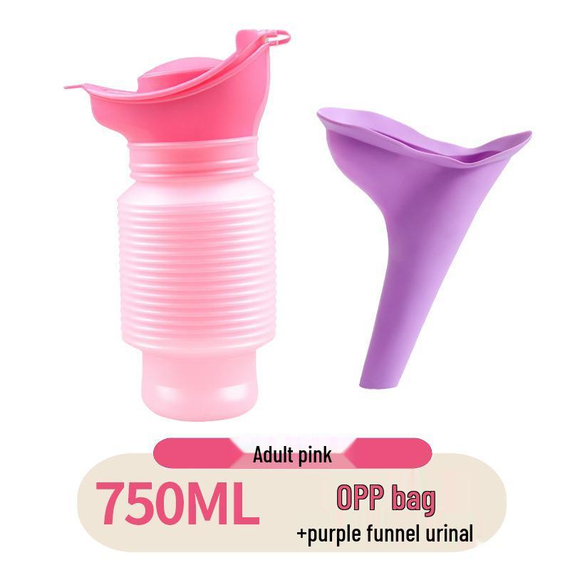 Orinal Portátil de Coche de Dibujos Animados para Niños - Inodoro de Viaje de Emergencia