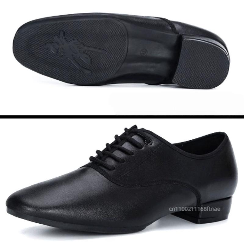 

2026 Modern Dance Shoes Men s Social Dance Soft Soled Dance Shoes Men s Adult Latin National Standard Square Dance Shoes 38
