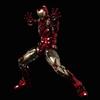 Sentinel Fighting Armor Iron Man ABS Painted Complete Action Figure Non-Scale & Die-Cast