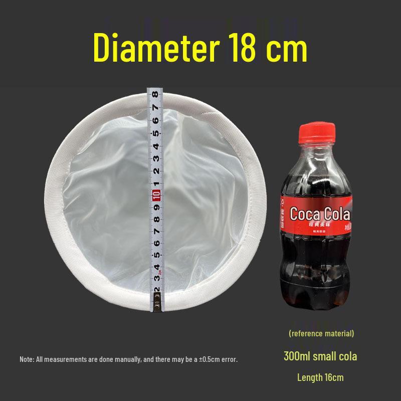 Ultra-Fine Mesh Sieve Bag: Funnel Filter & Dregs Separator for Honey, Juice, Soy Milk, Wine