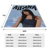 Aitanaed  Singer  Flannel Throw Blankets Blankets for Bed Couch Soft Bedroom Quilt,