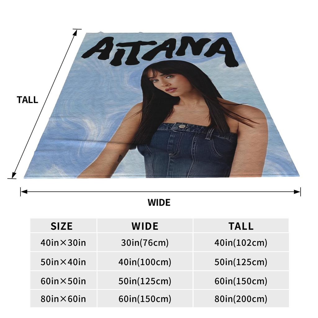 Aitanaed  Singer  Flannel Throw Blankets Blankets for Bed Couch Soft Bedroom Quilt,