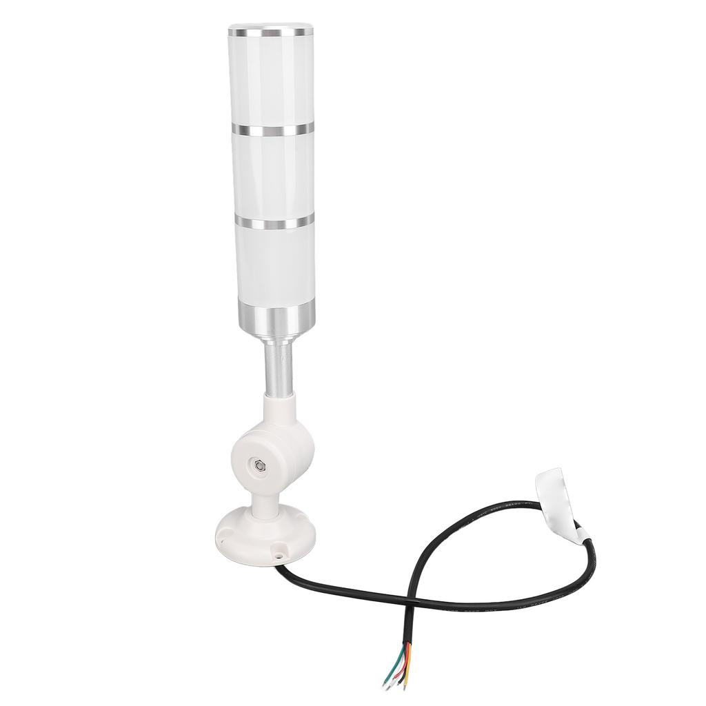 LED Industrial Warning Light 3 Colors Angle Adjustable Aluminum Shell PC Lampshade LED Machine