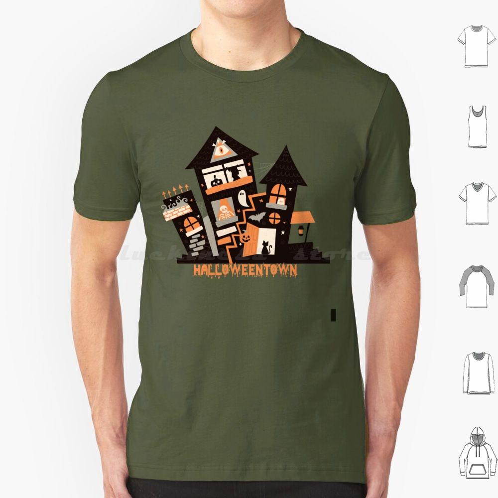 Halloween Town T Shirt 6xl Cotton Cool Tee Halloweentown Halloweentown University Halloween Halloweentown And Chill