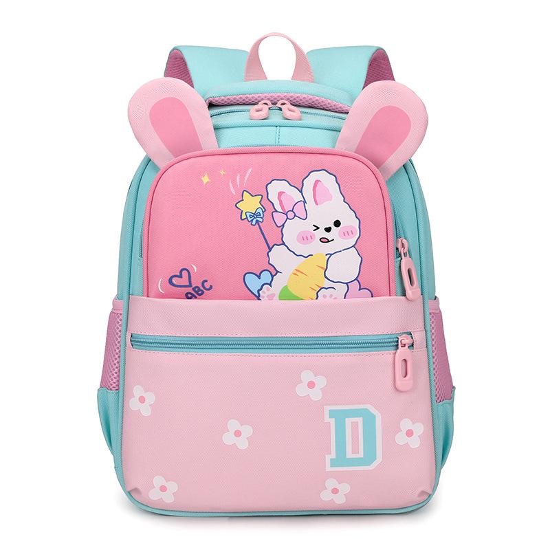 Children's Schoolbag Kindergarten New Cartoon Cute Large Capacity Schoolbag Small Middle and Large Class Boys and Girls Backpack