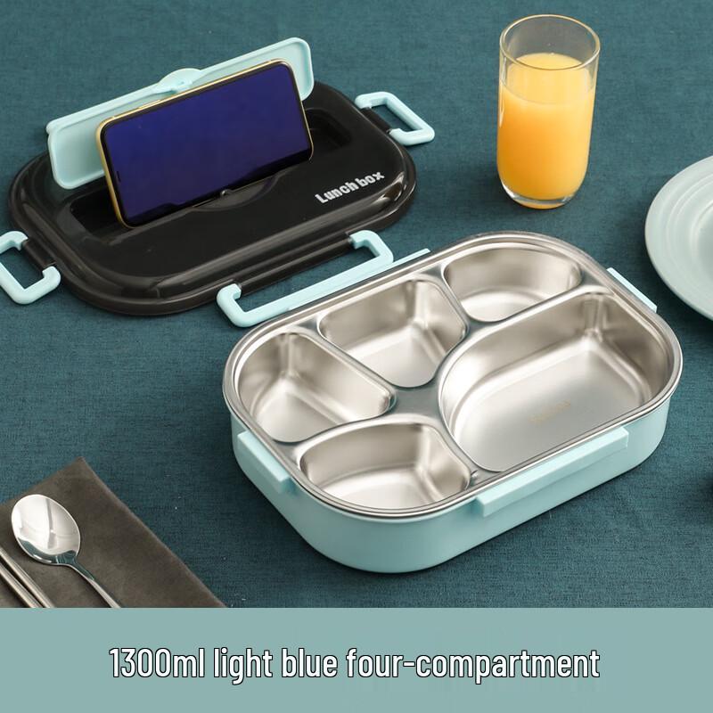 ZISIZ 5-Compartment Portable Lunch Box
