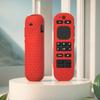 Capa de silicone para controle remoto, capa protetora antiderrapante com cordão para controle remoto Roku Voice Remote Pro (2ª edição.)