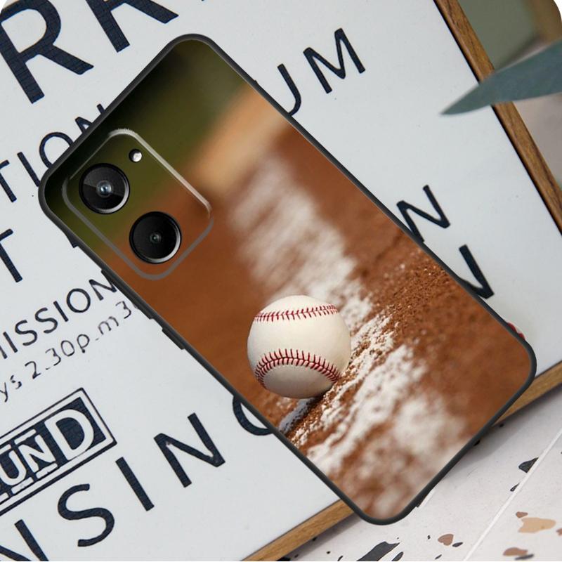 Baseball For Realme C55 C53 C67 GT Neo 5 6 9 10 11 12 Pro Plus C11 C25 C21Y C30 C31 C33 C35 C51 Case