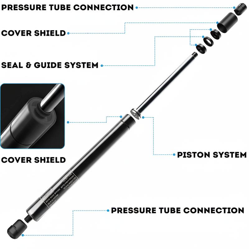 2PCS Rear Tailgate Boot Trunk Gas Spring Struts For BMW 3 Series E91 Estate TOURING 2005 2006 2007 2008 2009 2010 2011 2012