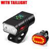 9 LED Bicycle Headlight USB Rechargeable Bike Lamp Super Bright Handlebar Lights Outdoor Waterproof Cycling Front Light