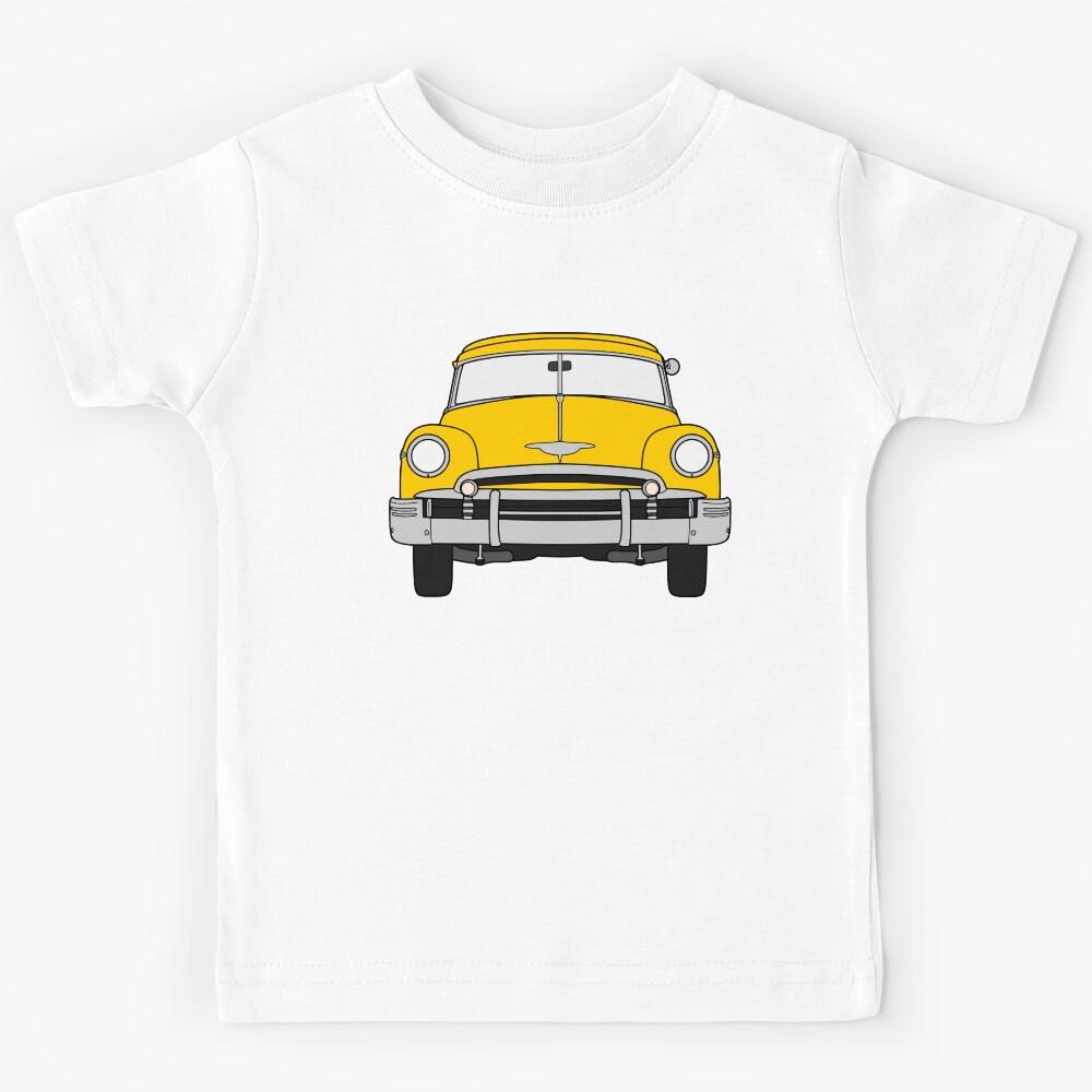 Chevy Styleline 1949-1952 yellow color Kids T-Shirt 170