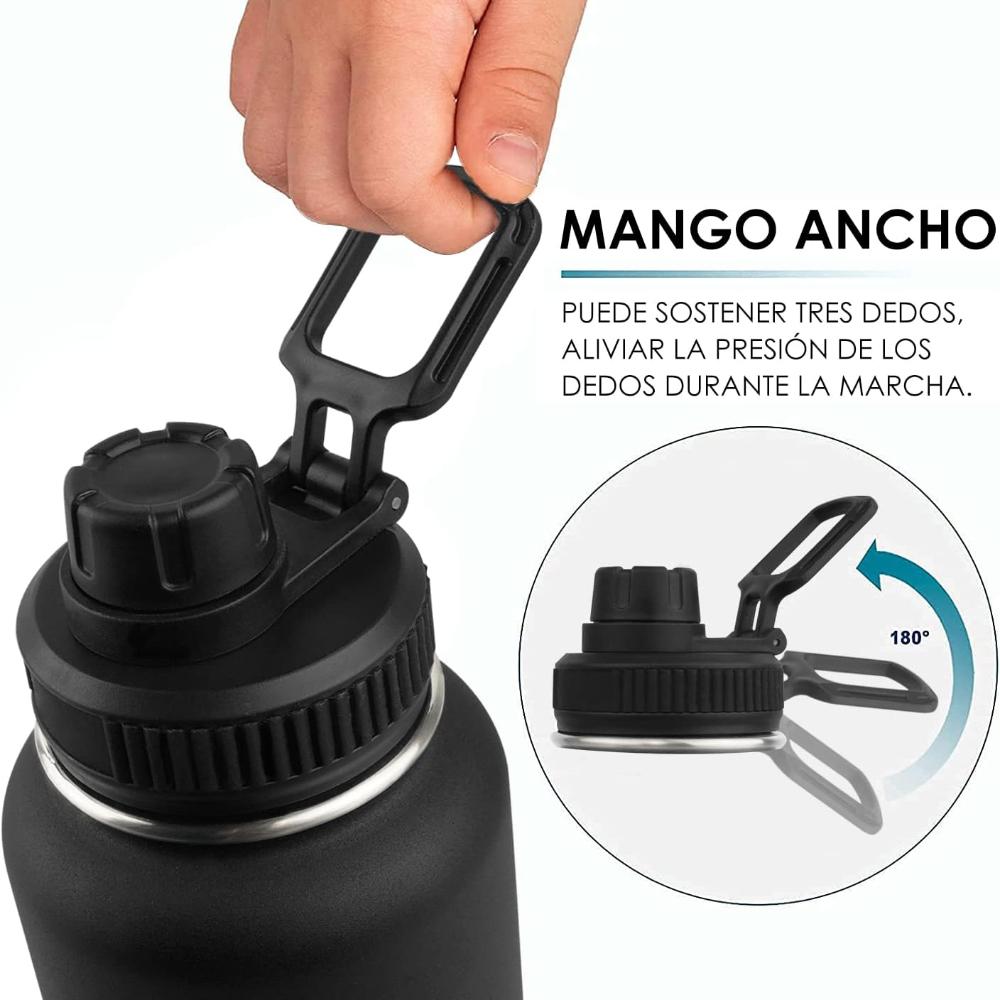 Termická láhev Termoska z nerezové oceli Bez BPA 100% nepropustná Izolace s dvojitou stěnou na studenou vodu (24 hodin) O Horké (12 hodin)