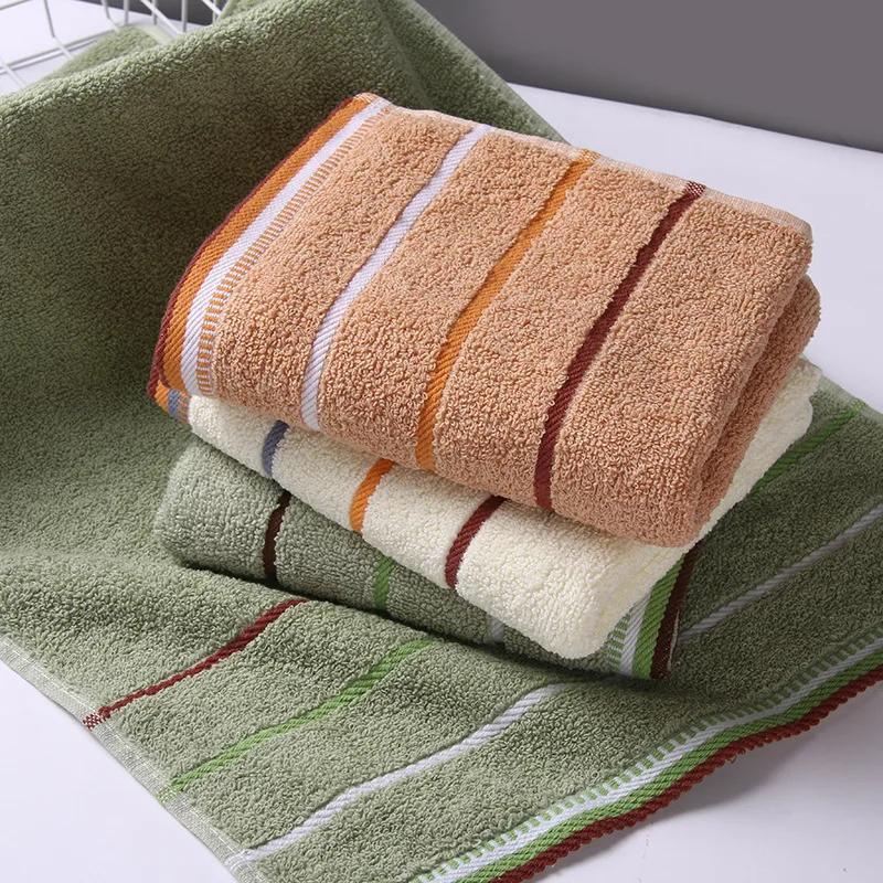 100% Cotton Bathroom Hand Towel Thickened Face Hair Towels Bathroom Adults Hotel Travel Loverincreases Water Absorption