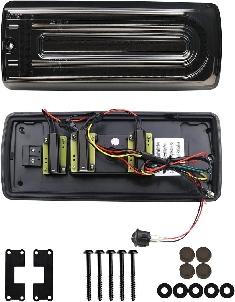 LED Smoked Lens Sequential Turn Signals and Tail Lights for W463 Flowing Set of 2 and for the and Includes Installation Instructions Japanese Hotimp®