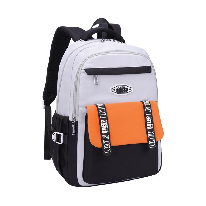 School bag Elementary school student Female junior high school student High school student Fashion simple burden reduction Lightweight backpack