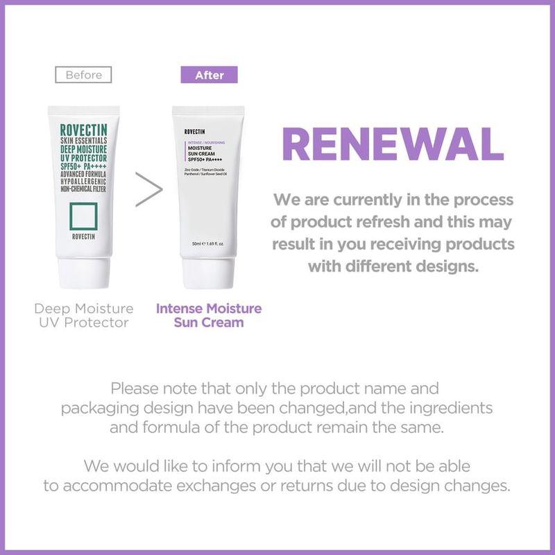 ROVECTIN - Intense Nourishing Moisture Sun Cream