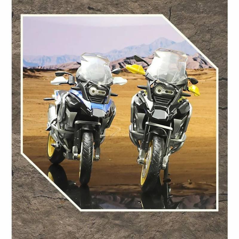Simulation Motorcycle Alloy Model Toy With Sound And Functions Light