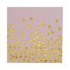 Pack of 20 Double Ply Disposable Napkins with Gold Foil Pattern for Party Decorations and Event Birthday Supplies