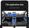 Third Gen Haval H6 Interior Protective Film: Gear Shift, Center Console, Screen, Dashboard.