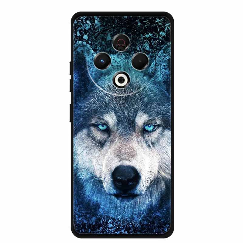 Animal Case For Spark 30 Fundas For Tecno Spark30 4G Soft TPU Silicone Phone Cover Back Black Edge Shell Protective Bumper Cases