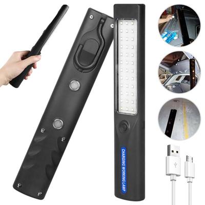 LED El Feneri Çalışma Işığı USB Şarj Edilebilir Manyetik Acil Çalışma Lambası Asılı Araba Muayene Onarım El Kamp Feneri