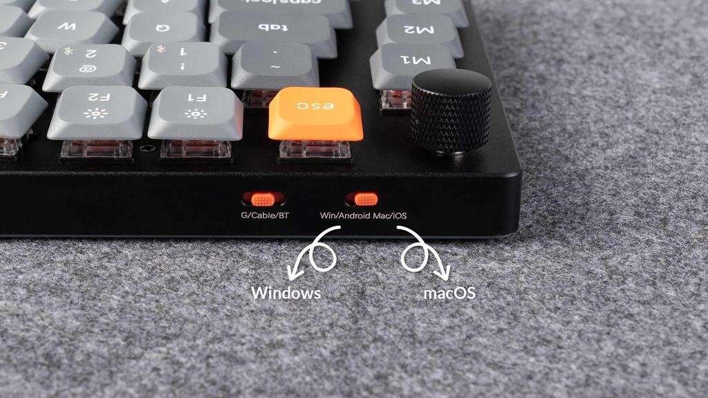 Keychron K15 Max Alice Layout QMK Wireless Custom Mechanical US RGB Gateron Mechanical Compatible with Mac and Windows 75% Keyboard,