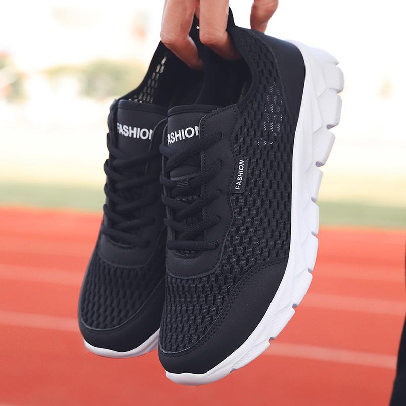 Mens Summer Shoes Lightweight Casual Tennis Shoes Mesh Comfortable Breathable Sneakers 2025 New Fashion Sneakers for Men