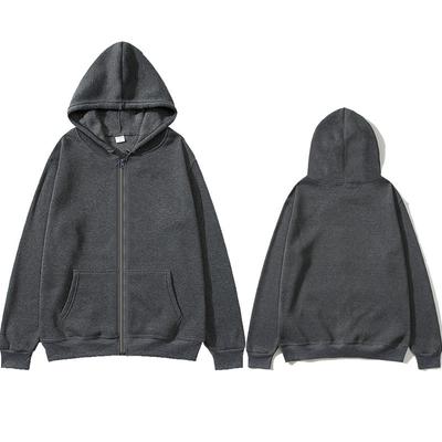 Suéter con cremallera unisex, cárdigan, sudadera con capucha, color sólido, ropa deportiva, otoño e invierno, sudadera holgada de polar, sudaderas con capucha y sudaderas unisex