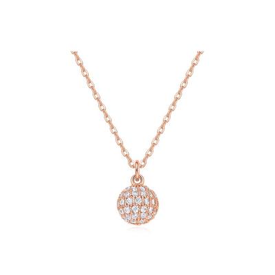 Dieuamour 14Kgp Bergé Necklace Rose Gold