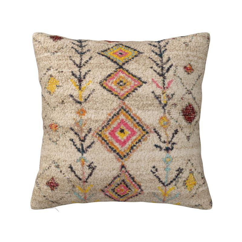 Custom Oriental Traditional Moroccan Turkish Style Pillow Decoration Luxury Bohemian Cushion Decoration Salon Square Pillowcase