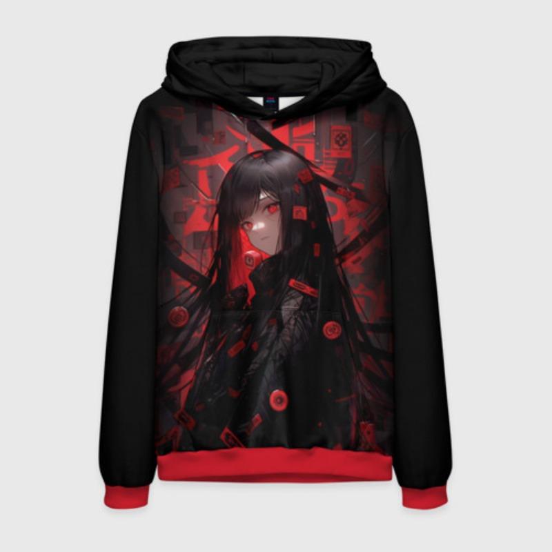 

Японский Самурай Катана Девушка Толстовки Свитшоты 3D Принт Мужские/Женские Взрослый Спортивный Костюм Пальто Мода Y2k Худи Пуловер Мужская Одежда 4XL