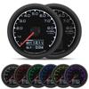 62mm Boost Gauge Water Oil Temp 7 Colors LCD Display Turbo Oil Pressure RPM Tachometer Voltmeter Racing Meter Vacuum Racing Mete