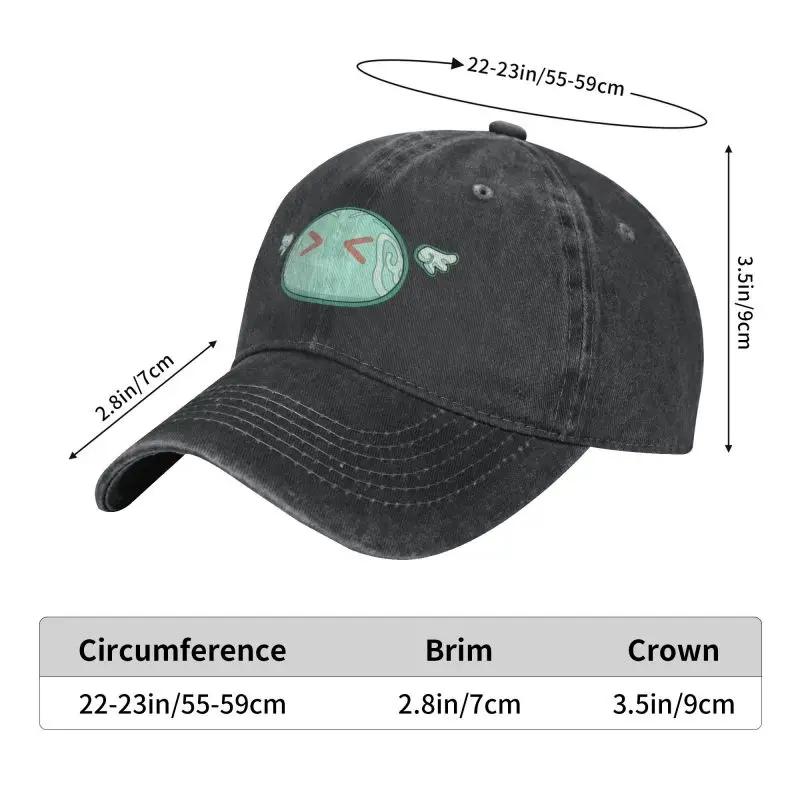 Fashion Cotton Genshin Impact Anemo Slime Baseball Cap Women Men Custom Adjustable Adult Anime Game Dad Hat Hip Hop