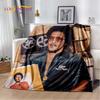 3D HD Bruno Mars Sänger Star Weiche Plüschdecke, Flanelldecke Überwurfdecke für Wohnzimmer Schlafzimmer Bett Sofa Picknick Abdeckung Kinder