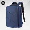 TS JYL laptop bag,Multi-Layer Laptop Backpack USB Simple Men School Bag