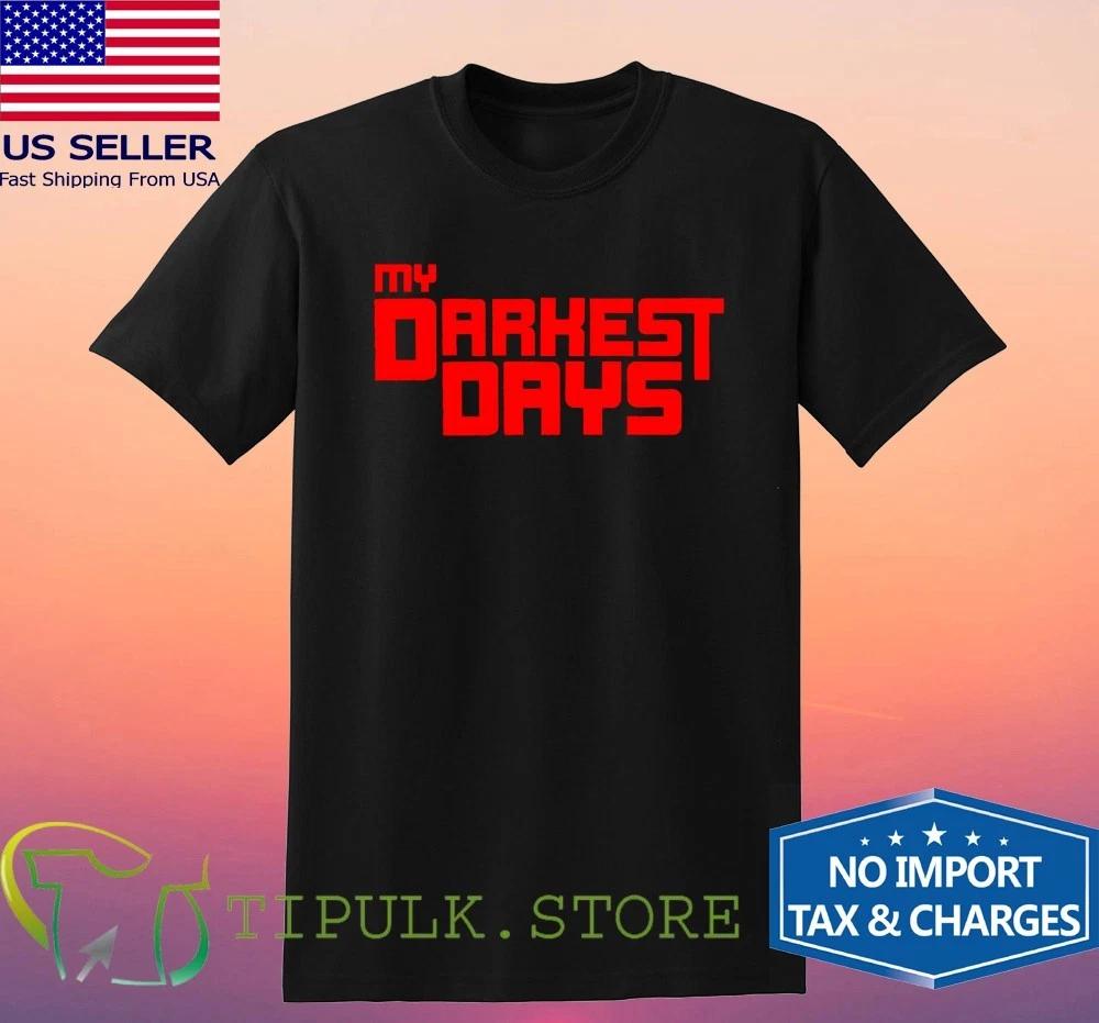 My Darkest Days Men s Black Size S-5XL L