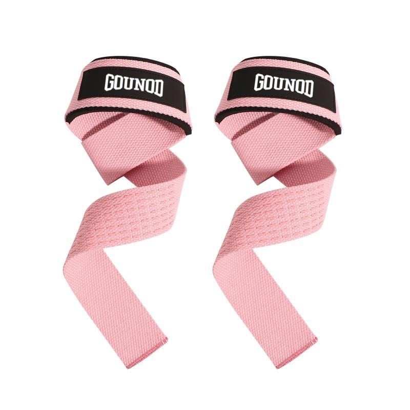 Fitness Wrist Support Strap With Non-Slip Silicone Grip Deadlift Pull-Up Weightlifting Training