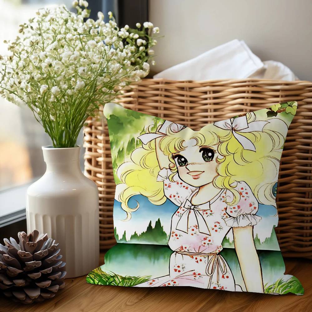M-Manga C-Candy C-Candy Personalized Pillow Dust Cover Bedroom Kids Party Decoration Pillowcase Birthday Children Gift