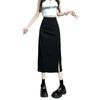 2025 Women's High Waist Slimming A-Line Pencil Skirt - Early Autumn Mid-length Hip-hugging